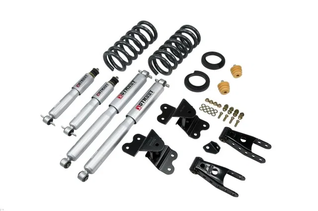 686SP – BELLTECH Lowering Kit, 2 Or 3 Inch Front 4 Inch Rear Drop Shock Absorbers Included With Street Performance Sh...